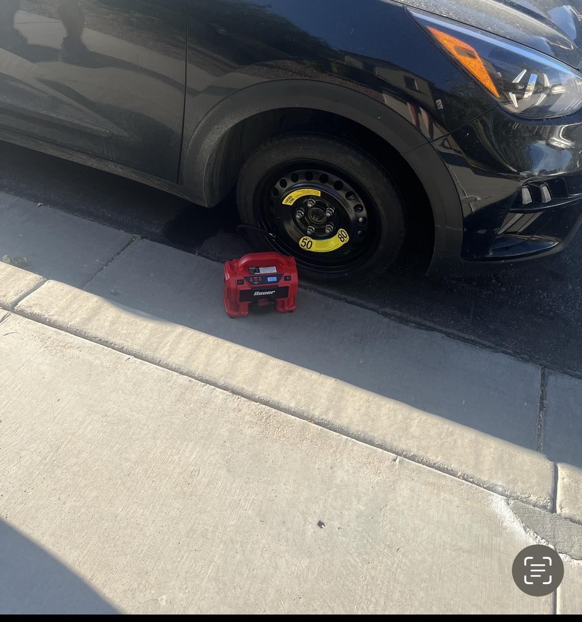Spare tire installation in Florence Arizona