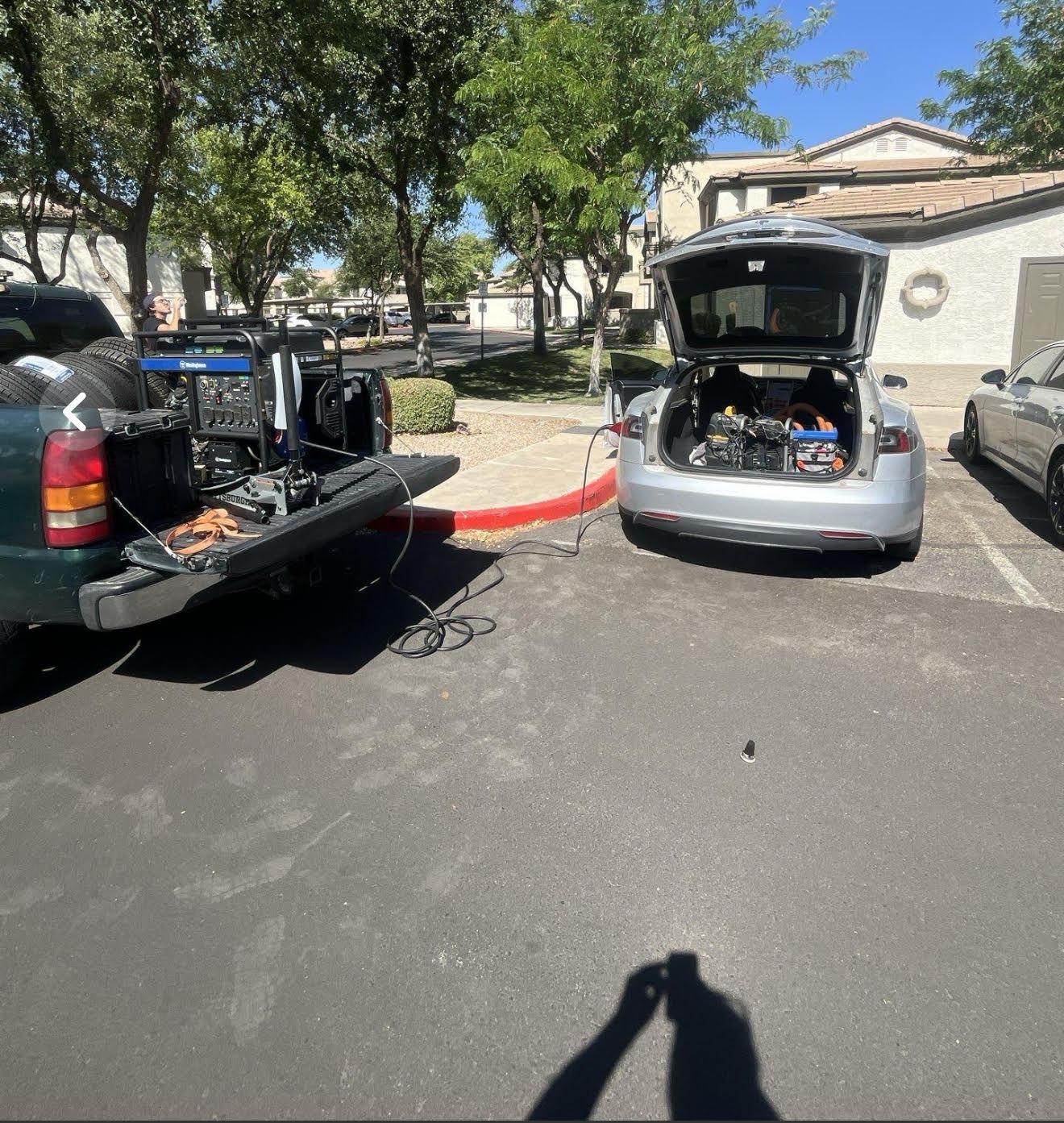 Mobile EV charging in Florence Arizona