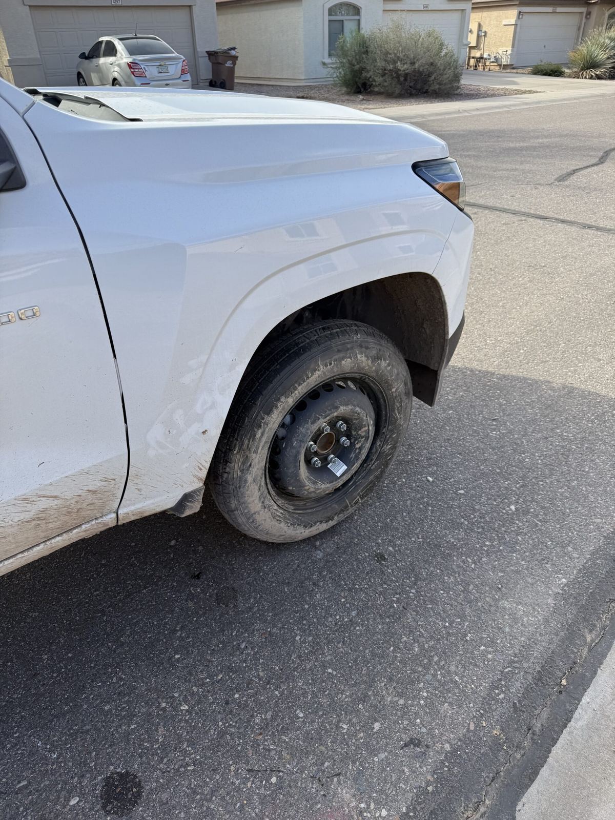Spare tire installation in Gold Canyon Arizona