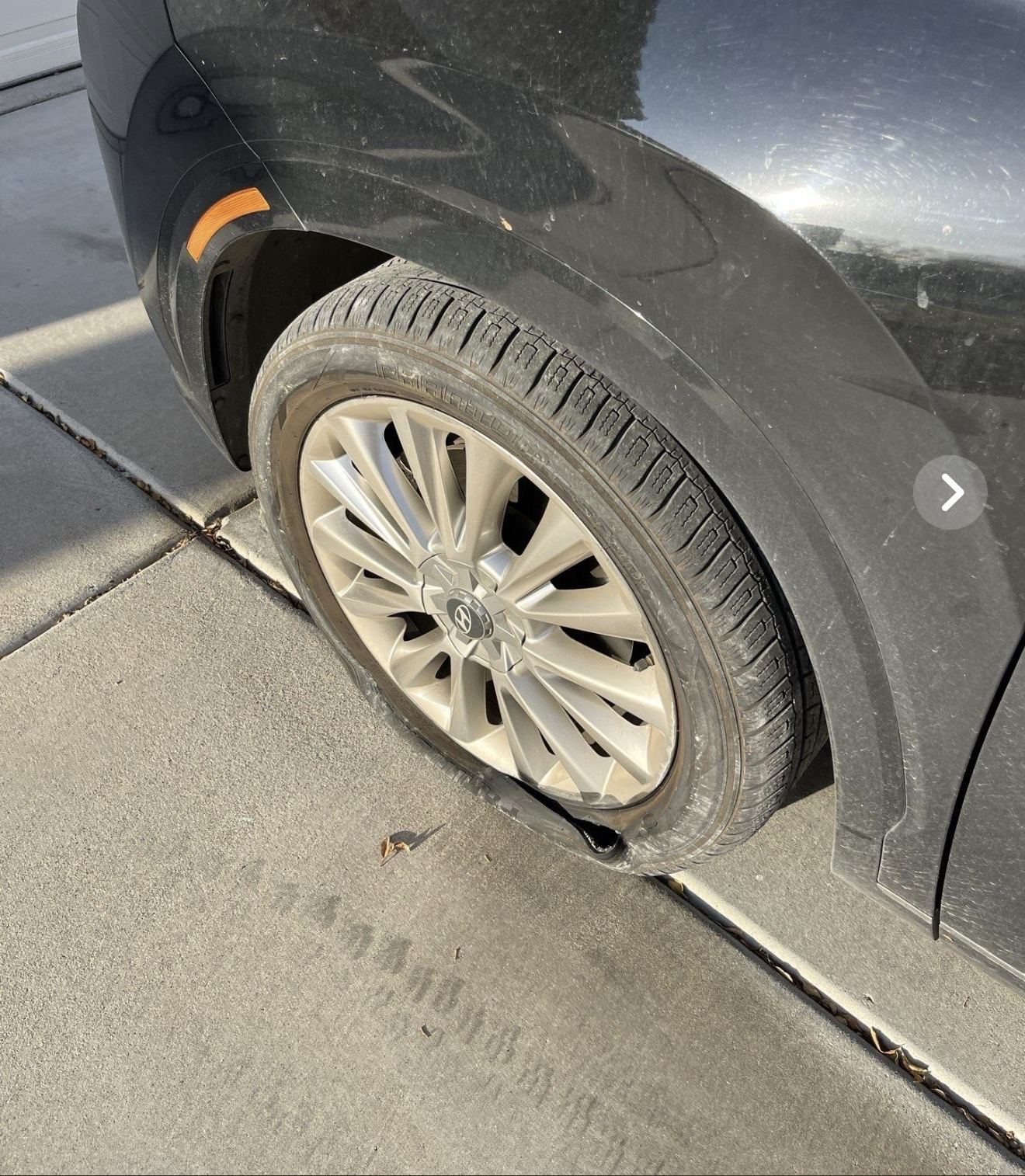 Spare tire installation in Queen Creek Arizona