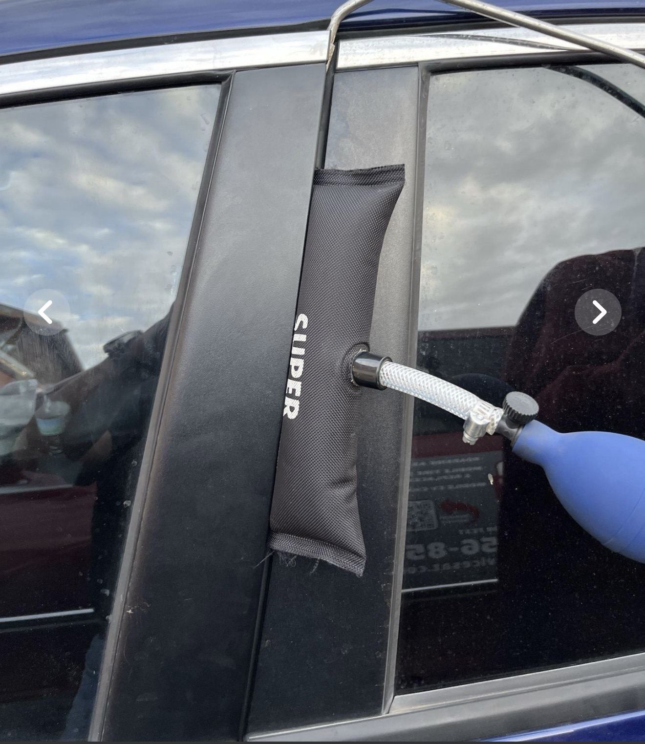 Precision Roadside Service technician performing vehicle lockout service in Arizona